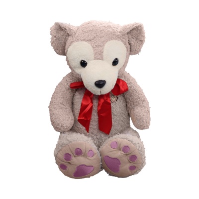 Мягкая игрушка Мишка с шелковым бантом 80 см-1