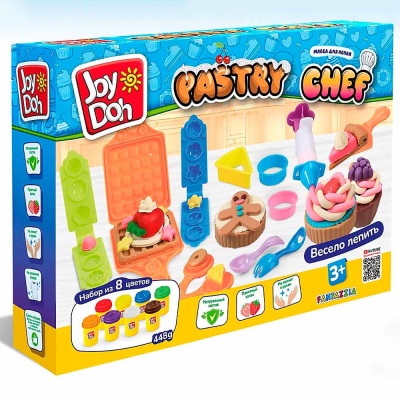 Масса для лепки Шеф кондитер Joy Doh PASTRY-448 pot 5 Масса для лепки Шеф кондитер Joy Doh PASTRY-448 pot 5