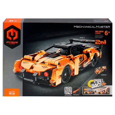 Конструктор Гоночная Машина и Мотоцикл 2в1 iM.Master 5828IMM 4