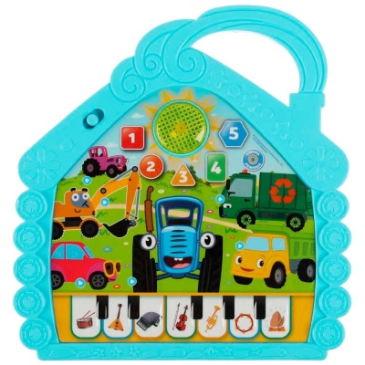 Развивающая игрушка Музыкальный домик Синий трактор Умка HT842-R5