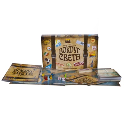 Игра детская настольная Вокруг света Dream Makers 1202C 1