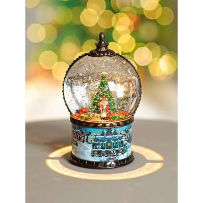 Светильник новогодний музыкальный Щелкунчик у ёлки Miland СВП-0016