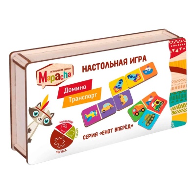 Домино Транспорт серия Енот вперед Mapacha 962482 2