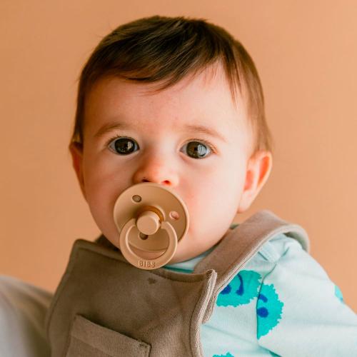 Пустышка латексная Colour Taupe от 0 месяцев Bibs 100326 фото 3