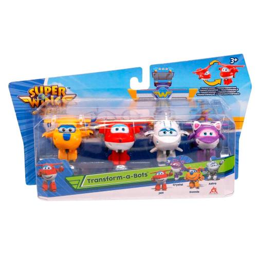 Набор из 4х мини-трансформеров Джетт Донни Астра Санни Super Wings EU750040A фото 2