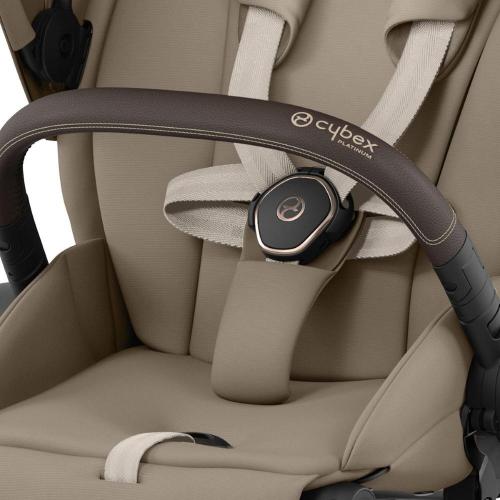 Коляска 2 в 1 Cybex Priam IV Rosegold Cozy Beige фото 5