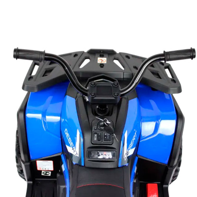 Детский электроквадроцикл Spider RiverToys H999HH синий
