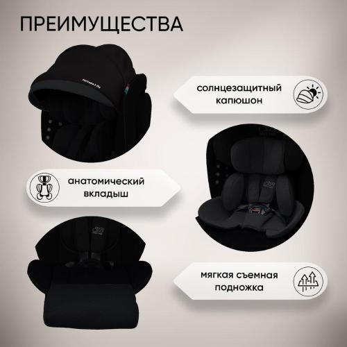 Автокресло Sweet Baby Fortuna 360 SPS IsoFix Black фото 14