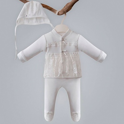 Комплект на выписку для девочки Наследникъ 221-030-ЭК 2