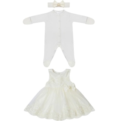 Комплект на выписку Бусинка Luxury Baby РП-0022-7 размер 56 03 Комплект на выписку Бусинка Luxury Baby РП-0022-7 размер 56 03