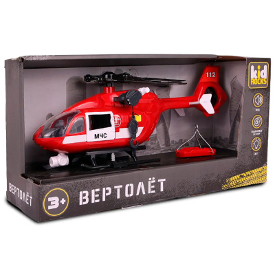 Игрушка вертолет Kid Rocks AB-2331 красный 4