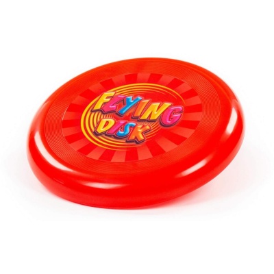 Игрушка Летающая тарелка 255 мм Полесье 90058 красная 02