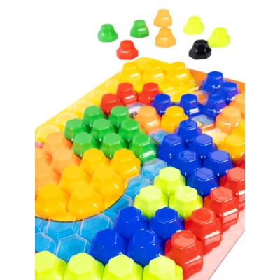 Мозаика для малышей Baby Toys Трактор 107 элементов Десятое Королевство 03579 04