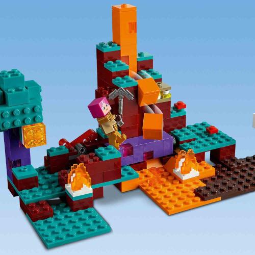 Конструктор Minecraft Искажённый лес Lego 21168 фото 4