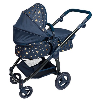 Коляска для кукол трансформер Рыжий кот 9696-BS 2