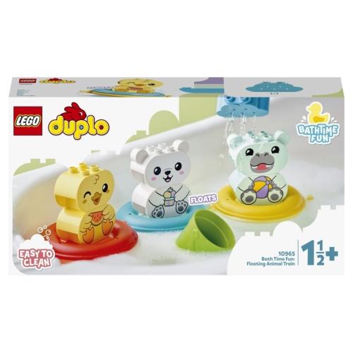 Конструктор Lego Duplo Приключения в ванной Плавучий поезд для зверей lego 10965 фото 2