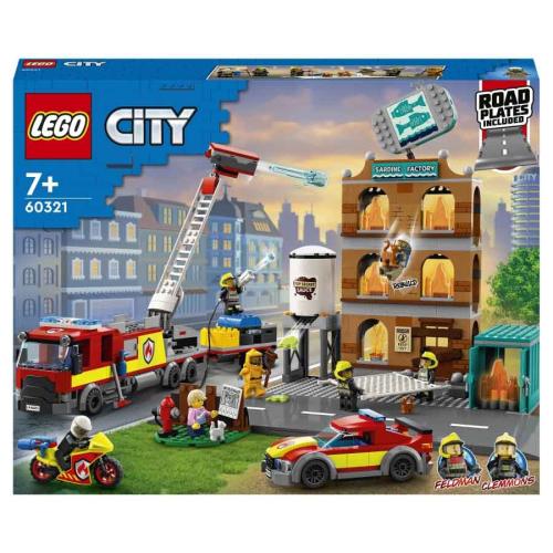 Конструктор Lego City Пожарная команда lego 60321 фото 2