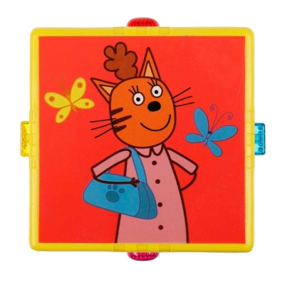 Развивающая игрушка Три Кота Обучающий кубик Умка HT875-R1