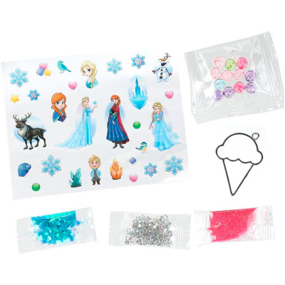 Игровой набор для создания украшений Снежная принцесса Multi Аrt EPOXBAG-128724-FR 3