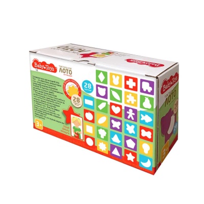 Лото Тактильное для малышей Baby Toys Десятое Королевство 04879