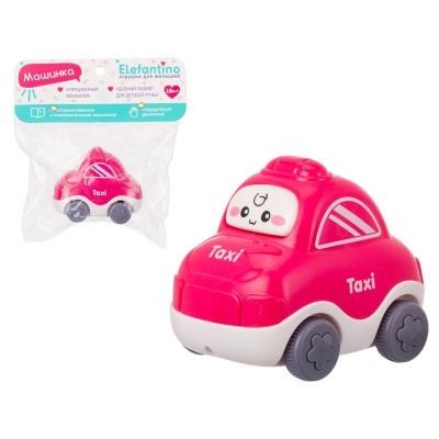 Машинка инерционная Такси Elefantino IT108378