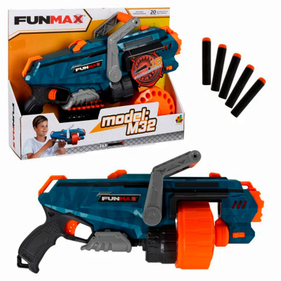 Бластер механический Funmax M32 1toy Т24247 5