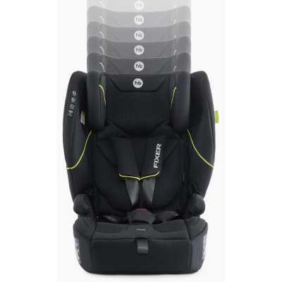 Автокресло Happy Baby Fixer total black 03
