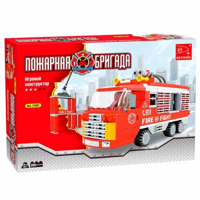 Конструктор Пожарная бригада: Пожарный расчёт K-21601 1