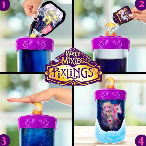 Кукла в колбе и Единорог Pixlings Doll And Unicorn My Magic Mixies Moose 30531 фото 4
