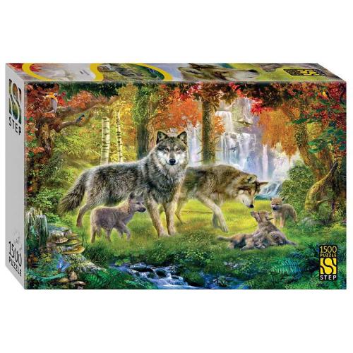 Пазл Puzzle 1500 Волки Step Puzzle 83074