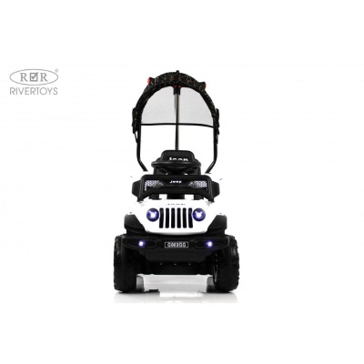 Детский электромобиль RiverToys G003GG белый