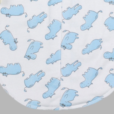 Пеленка-кокон Бегемотики Чуди Кидс 445425Б-15 молочный 03