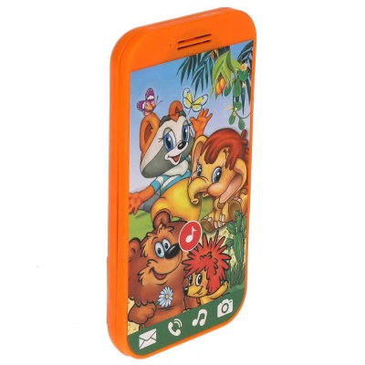 Развивающая игрушка мини-телефончик Шаинский Умка HT1067-R 3