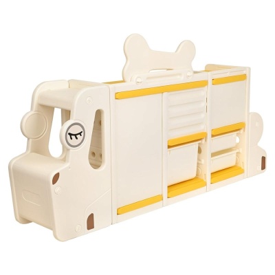 Стеллаж для игрушек с ящиками Pituso Doggie Max YYS805-2-beige Бежевый 03