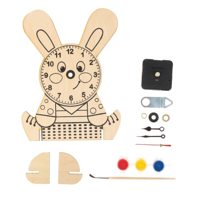 Набор для творчества Деревянные часы своими руками Десятое королевство 01960