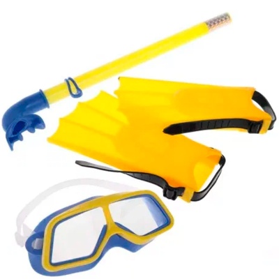 Набор для ныряния маска с трубкой и ластами Наша Игрушка C17 2