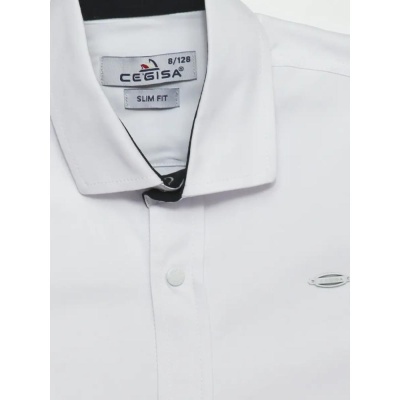 Рубашка школьная Cegisa 4208 белый 02