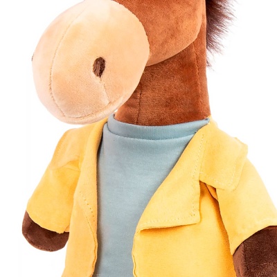 Мягкая игрушка Конь Брут 22 см Символ Года Maxitoys MT-250206-22 3