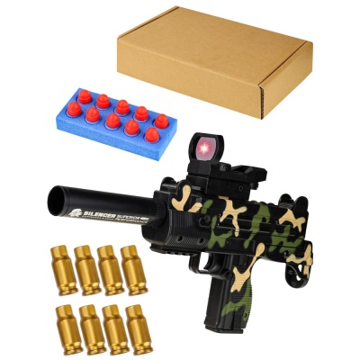 Пистолет-пулемёт 10 пуль 8 гильз Рыжий кот Y26638002 2