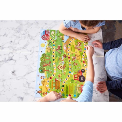 Игра настольная ходилка На ферме Десятое Королевство 04642