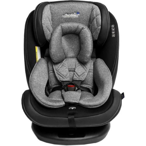 Автокресло детское Amarobaby ST-3 Isofix класс D серый