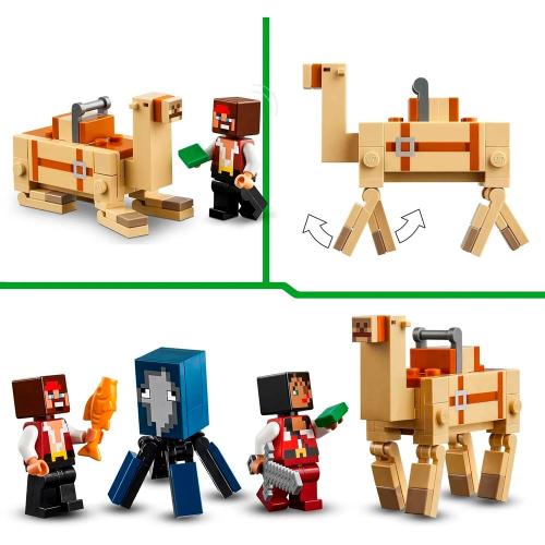 Конструктор Lego Minecraft 21259 Путешествие на пиратском корабле фото 3