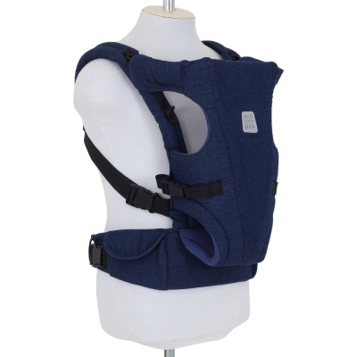 Рюкзак-кенгуру Деним Топотушки синий 01