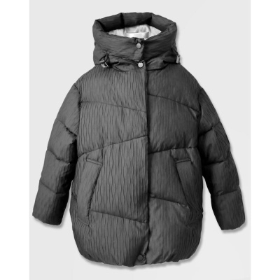 Пальто для девочки размер 164 Deloras 22200M черное 3 Пальто для девочки размер 164 Deloras 22200M черное 3