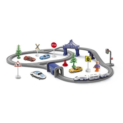 Набор Железная дорога InterCity Express Большое путешествие 1toy Т20835