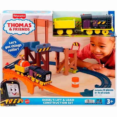 Игровой набор Diesel’s Lift & Load Construction Mattel JBW20