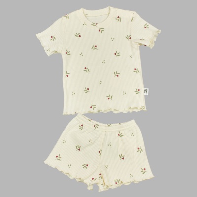 Футболка Цветики мини Чуди Кидс 237125-10 экрю 04