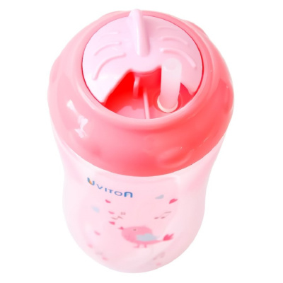 Поильник-непроливайка Sport 300 мл Uviton 0089/02 розовый 03