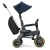 Детский складной трёхколёсный велосипед Doona Liki Trike S3 Deep Blue