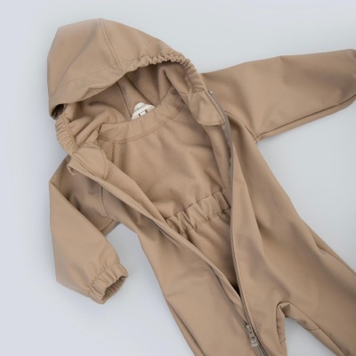 Комбинезон демисезонный Софтшелл-2 KiDi 863(С-д/с)-90 светло-коричневый 04